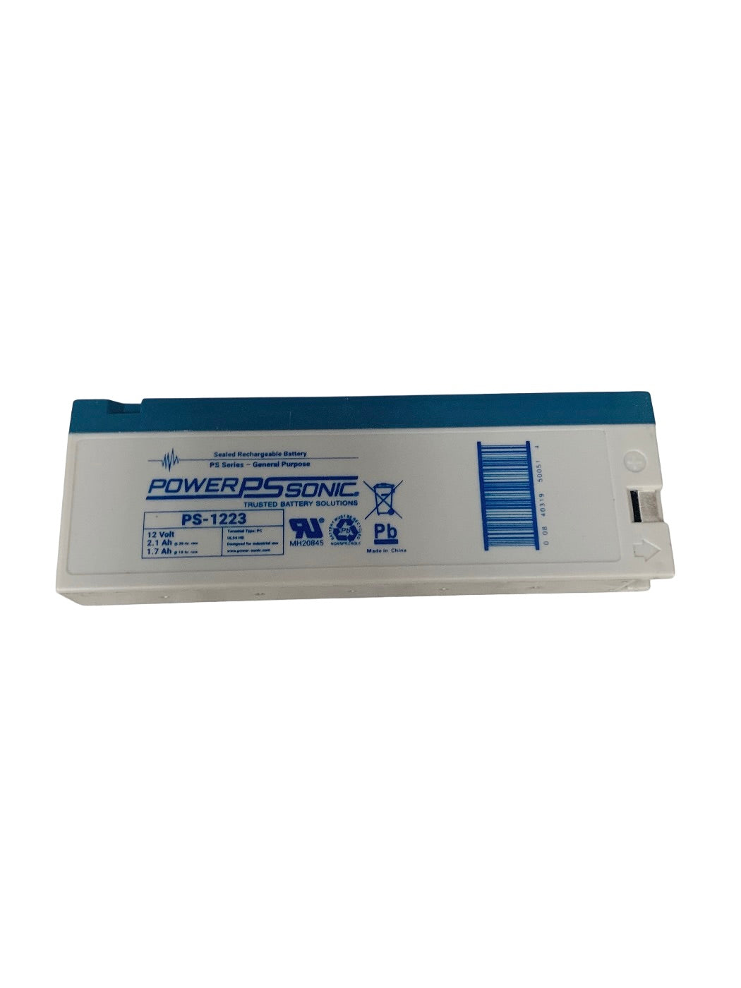 POWERSONIC PS-1223 12V 2.1Ah Sealed Rechargeable Lead Acid Battery – Open Box