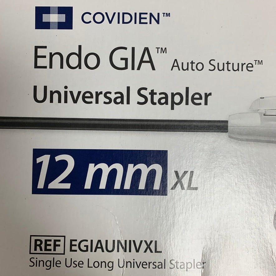 COVIDIEN EGIAUNIVXL Endo GIA Auto Suture Universal Stapler 12mm XL EXP 2021 07