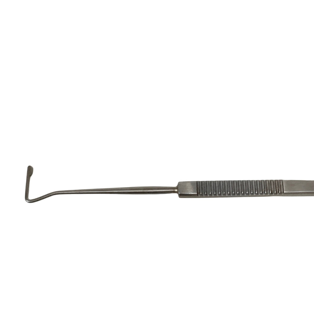 AMBLER REF 3632E Jameson muscle hook 5 3/8'',large, 8.0mm flattened end, 2.0mm bulbous tip, flat handle