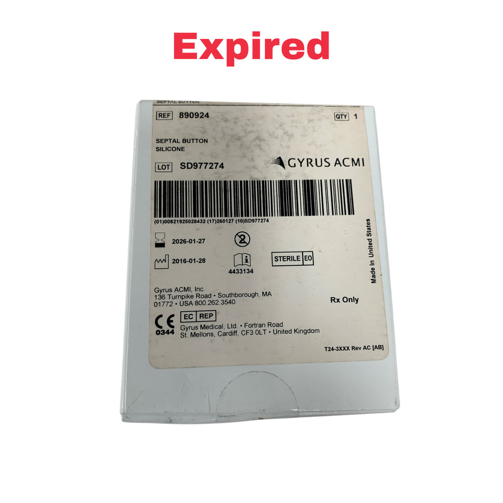 GYRUS ACMI 890924 Septal Button Silicone Exp.2026/01