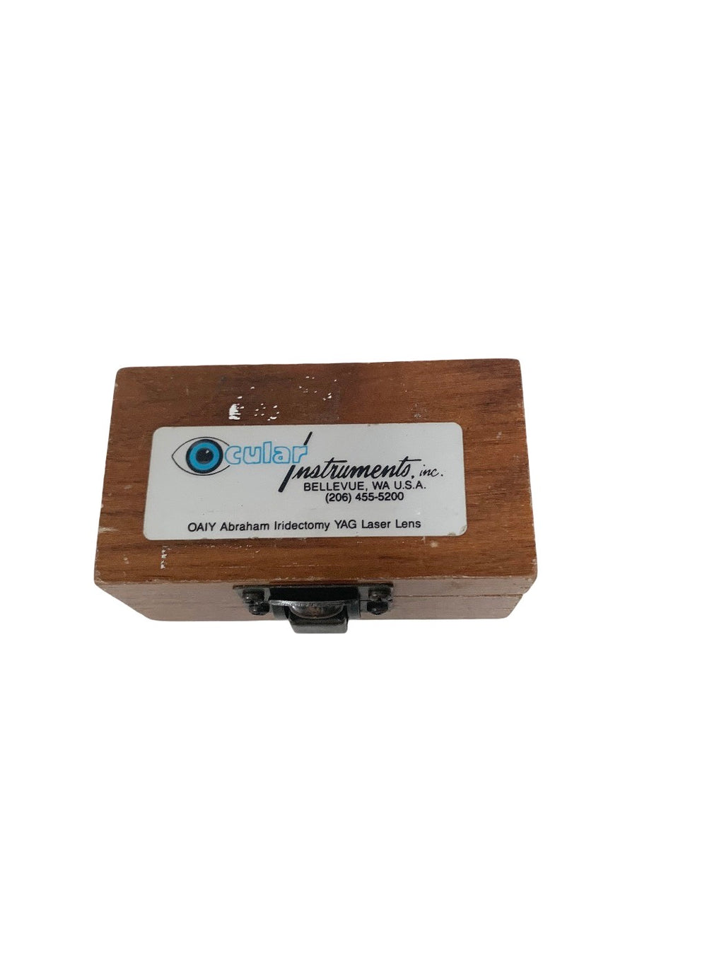 OCULAR OAIY Abraham Iridectomy YAG Laser Lens