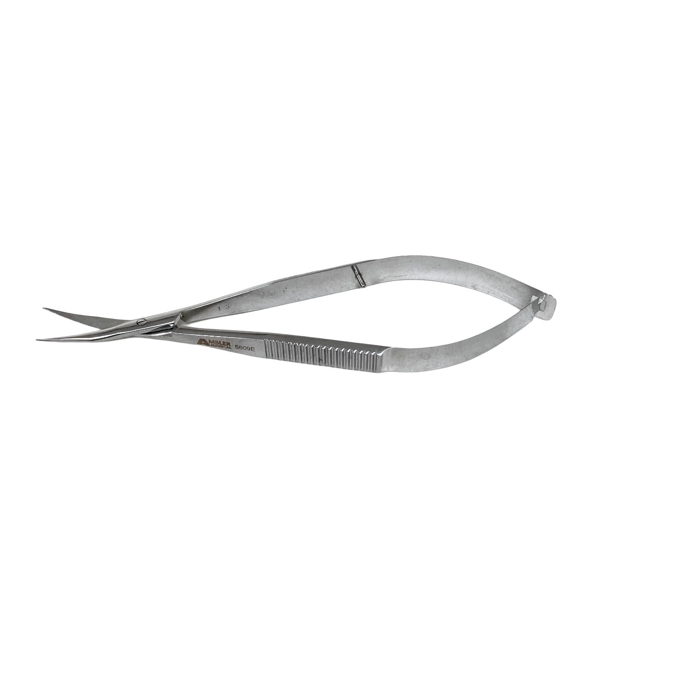 AMBLER REF 5609E Westcott stitch scissors 4 3/4'',slightly curved 21.0mm blades, sharp tips, flat handle