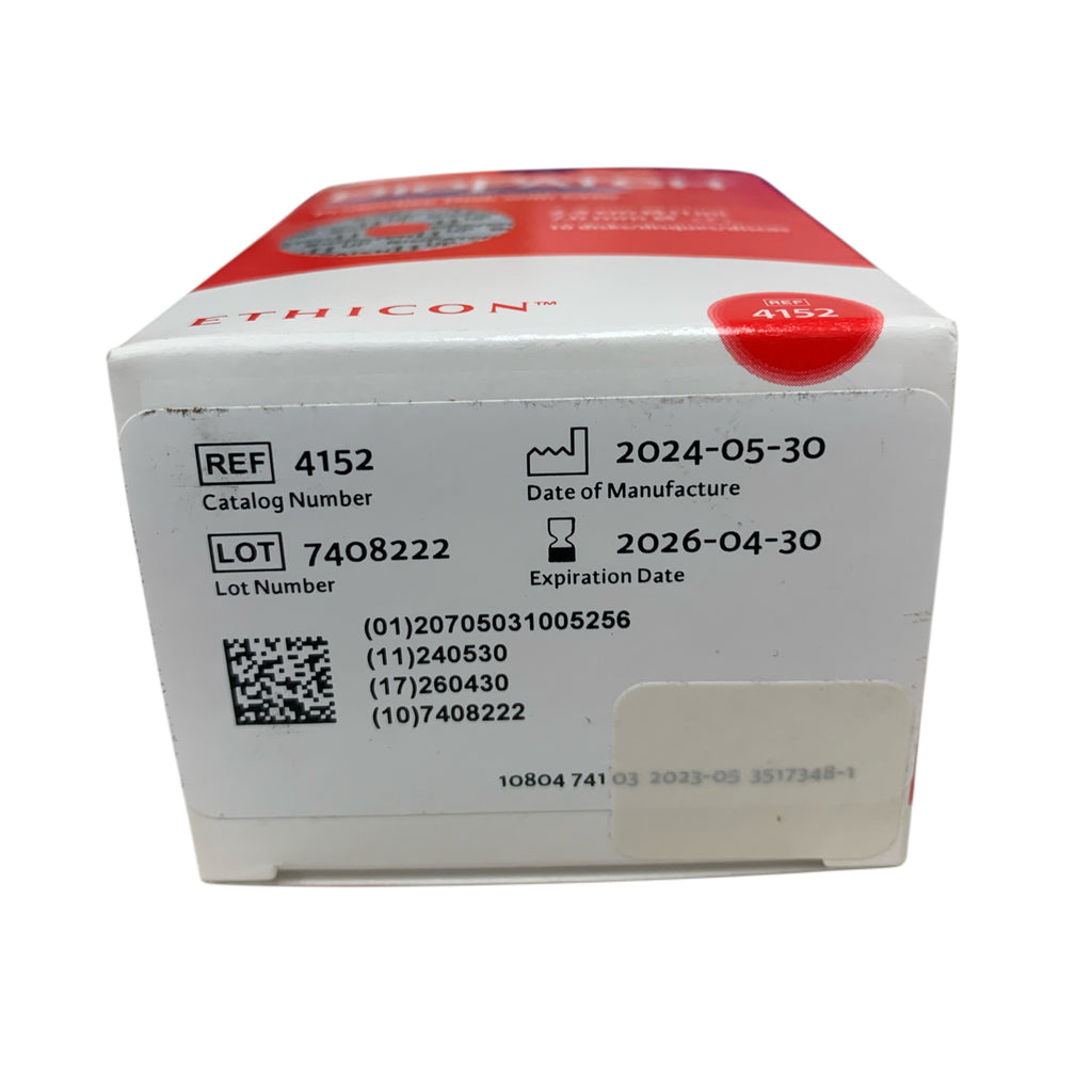 ETHICON 4152 BioPatch Protective Disk with CHG 2.5 cm 1 in 7.0 mm 10 disks EXP 2026 04