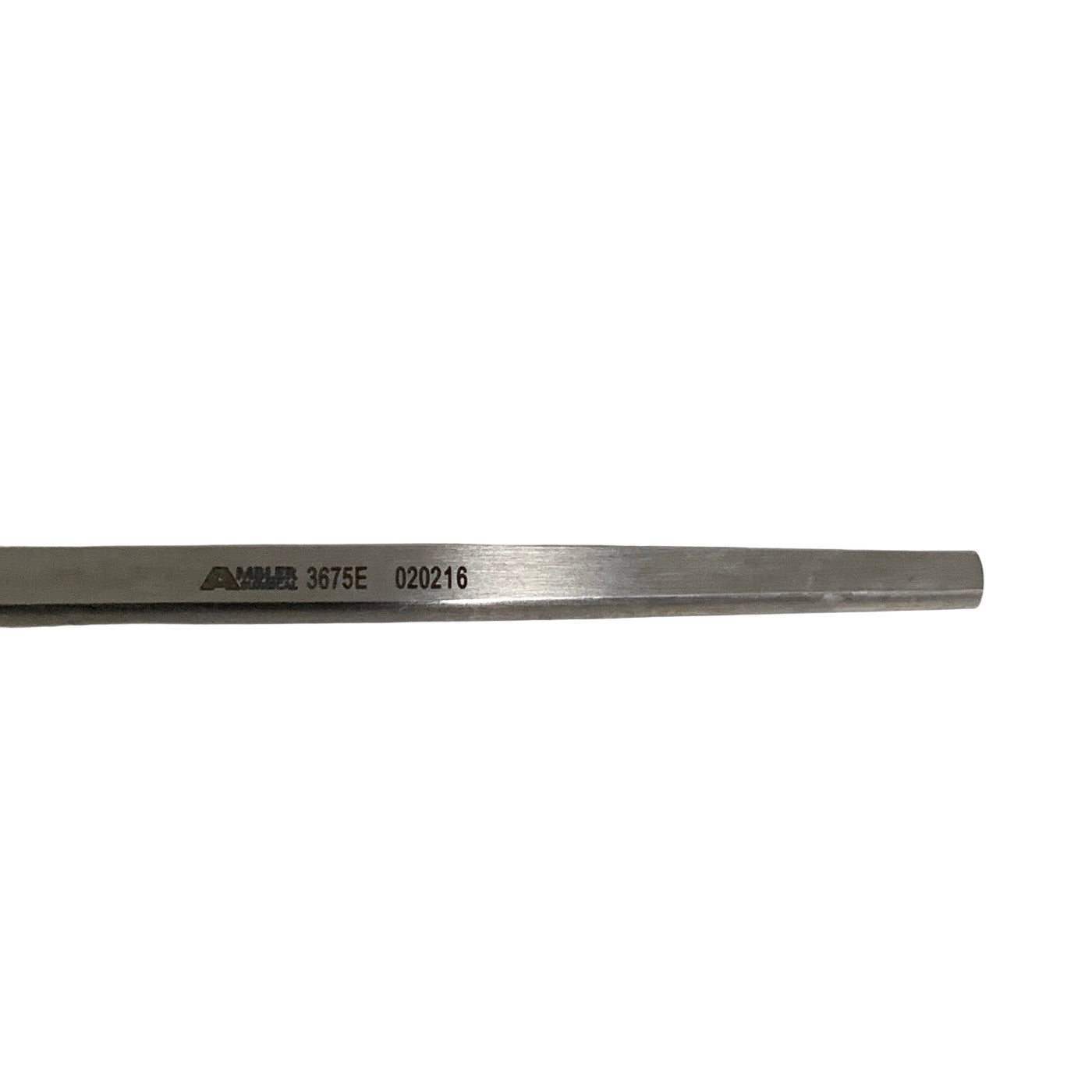 AMBLER REF 3675E Stevens tenotomy hook 4 3/4'',curved, 6.0mm blunt hook, flat handle