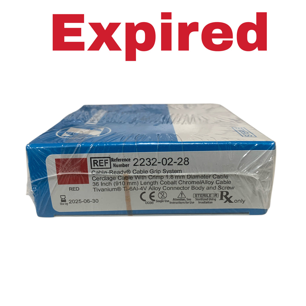 ZIMMER REF 2232-02-28 Cable-Ready Cable Grip System Exp 2025 06