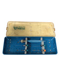 ALCON REF 712.00.42, GRIESHABER REVOLUTION Handle, Blue, Advanced DSP Forceps & Scissors Collection