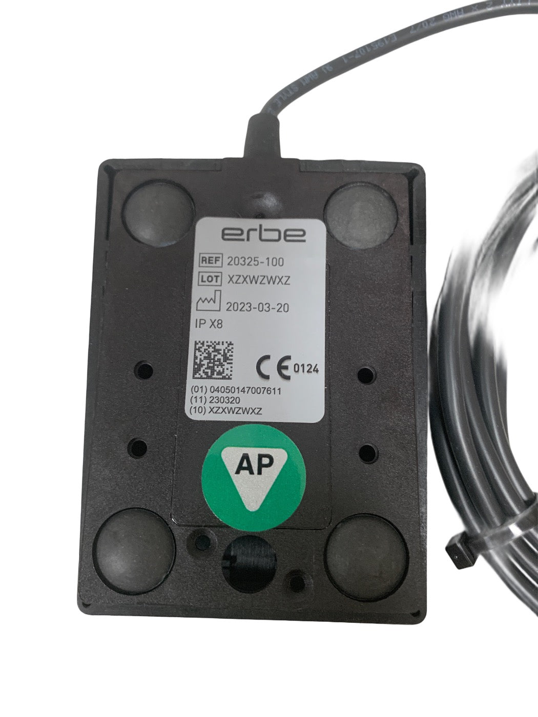 ERBE 20325-100 Single Pedal Footswitch