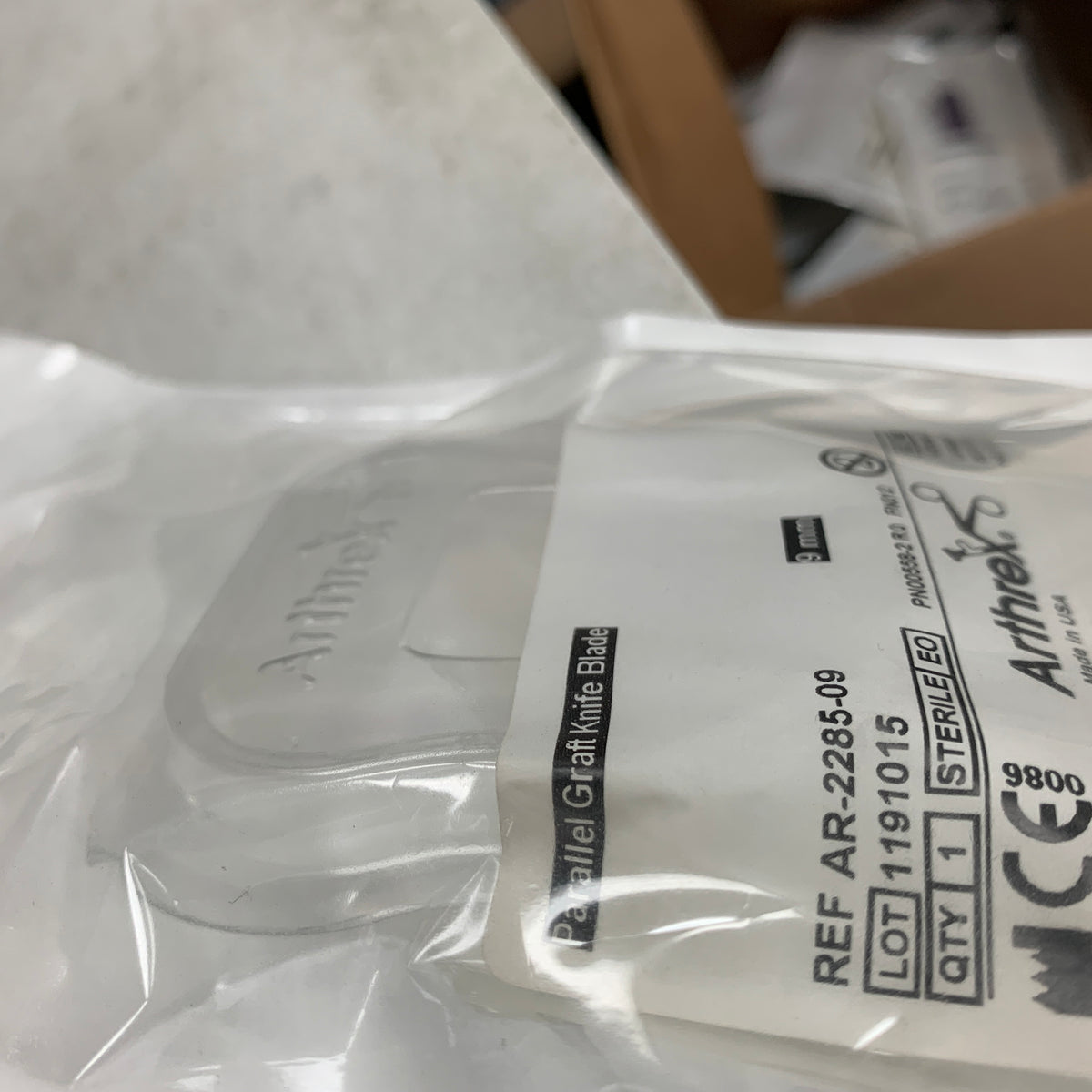 ARTHREX AR-2285-09 Parallel Graft Knife Blade 9mm, EXP 2020-02