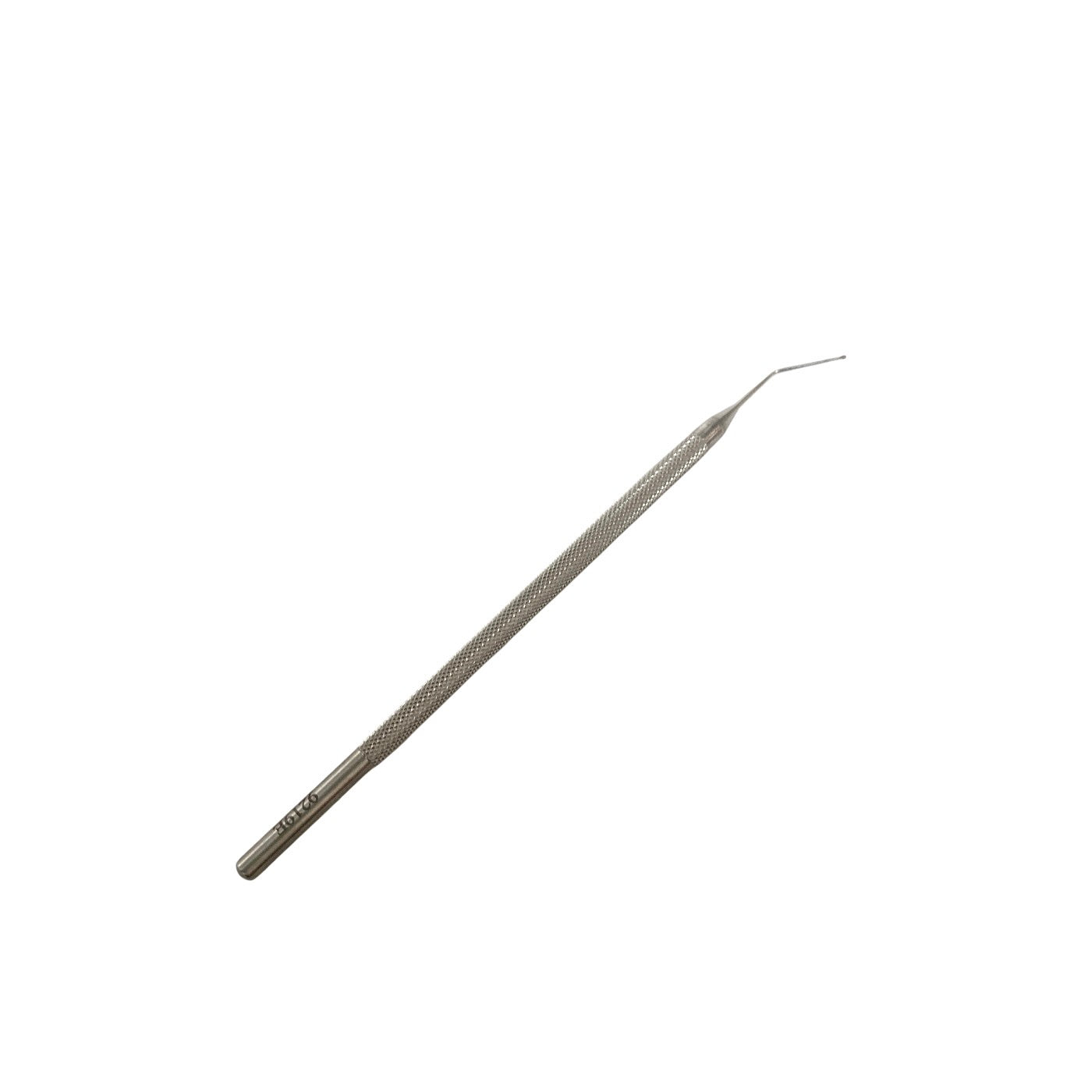 AMBLER REF 9219E Pisacano nucleus rotator 4 1/2'',angled shaft, 10.5mm from bend to tip, flat, blunt, disc-shaped horizontal tip, round handle