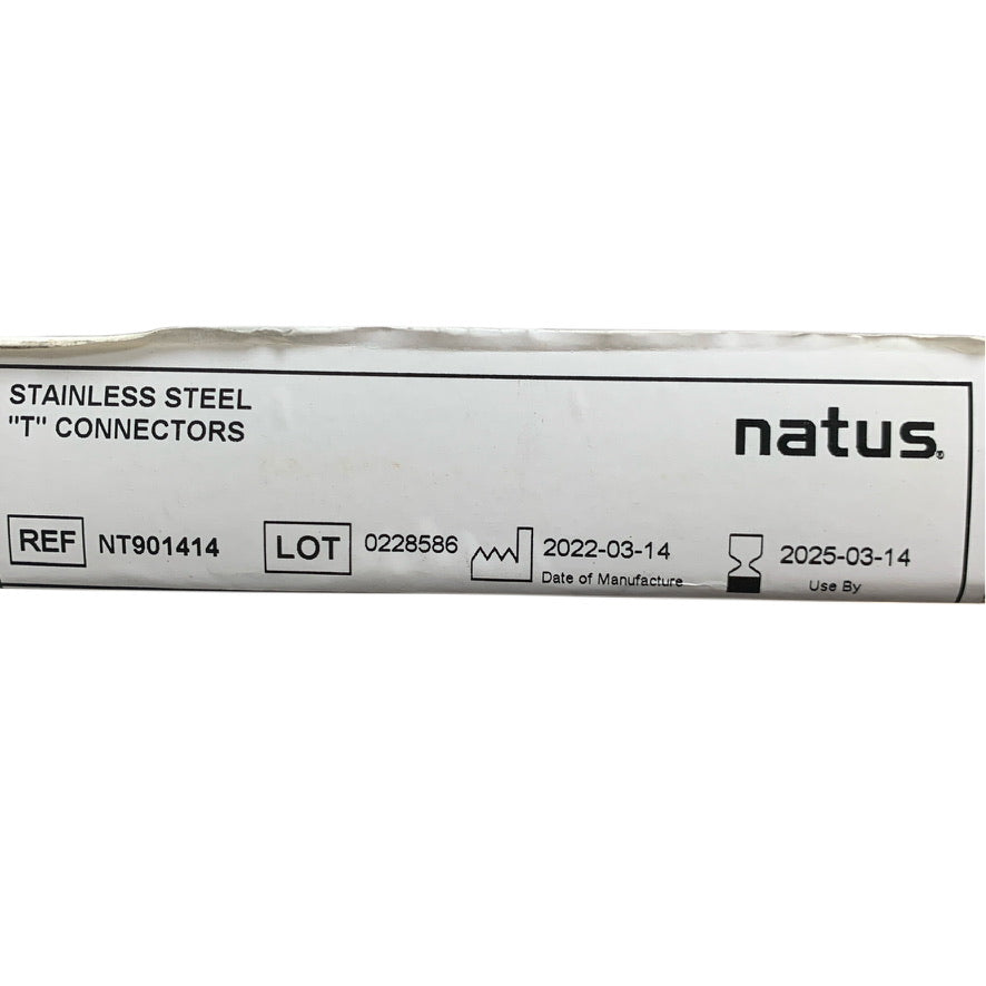 NATUS MEDICAL NT901414 Stainless Steel T Connectors Exp 2025 03
