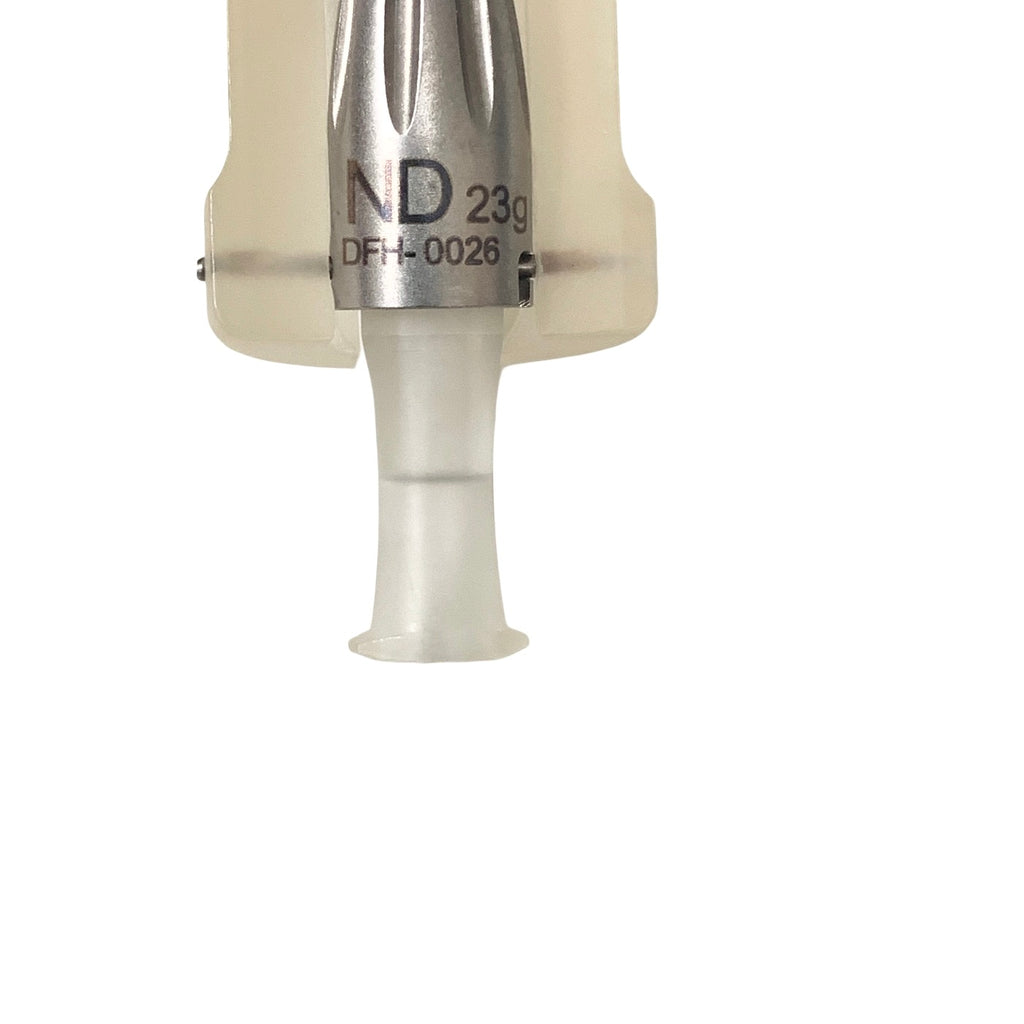 MST REF DFH-0009 & DFH-0026, 23g Ahmed Micro-Graspers, Curved & 23g Ahmed Needle Driver, Straight With Forceps Handle