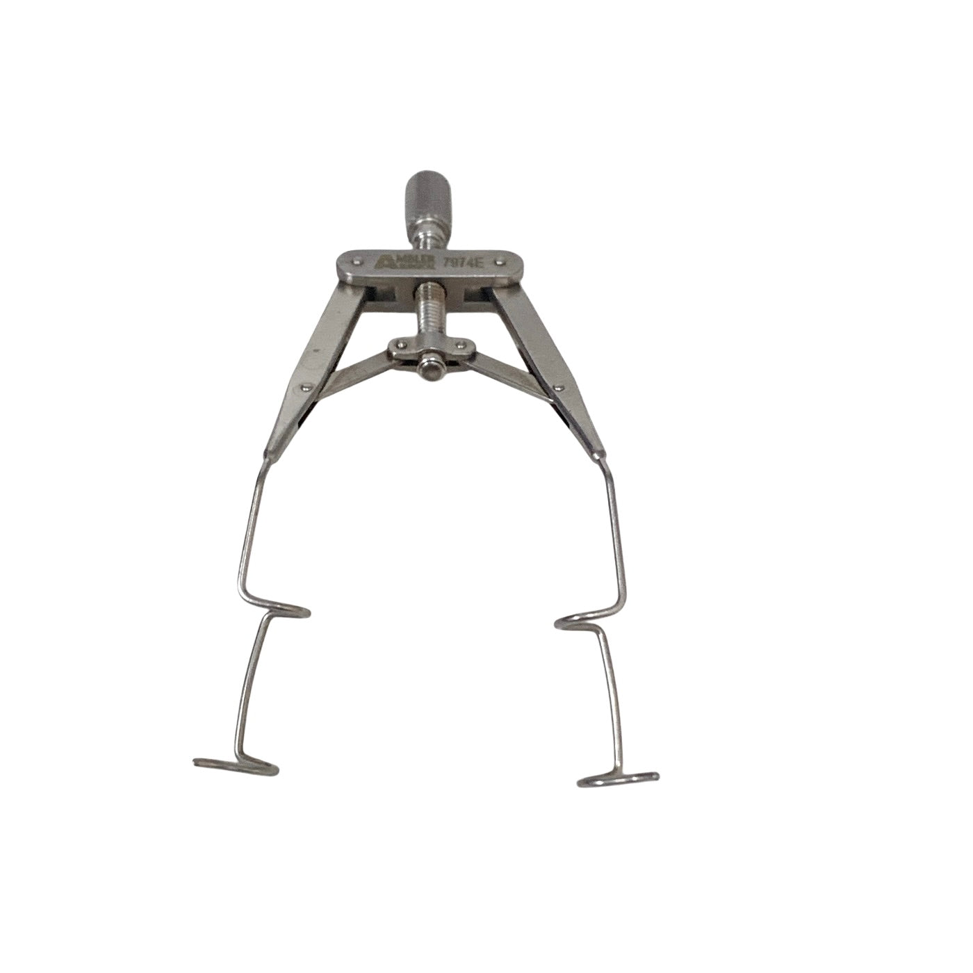 AMBLER REF 7974E Lieberman lid speculum 3'', adult size, 15.0mm open K-wire blades, nasal approach, adjustable thumb-screw tension