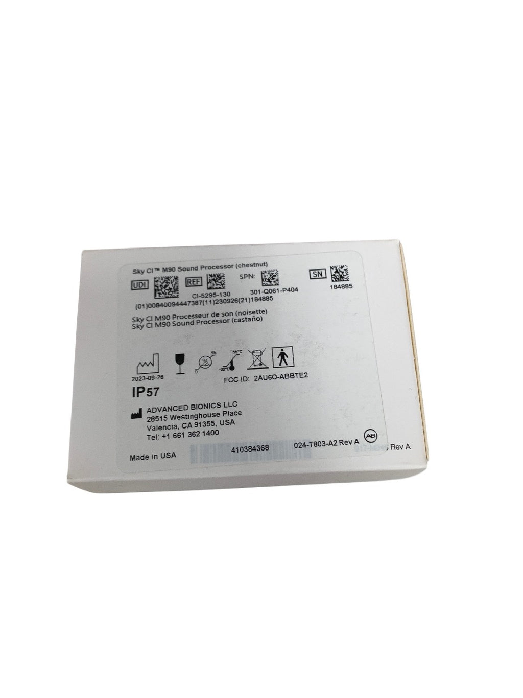 ADVANCED BIONICS CI-5295-130 Sky CI M90 Sound Processor chestnut