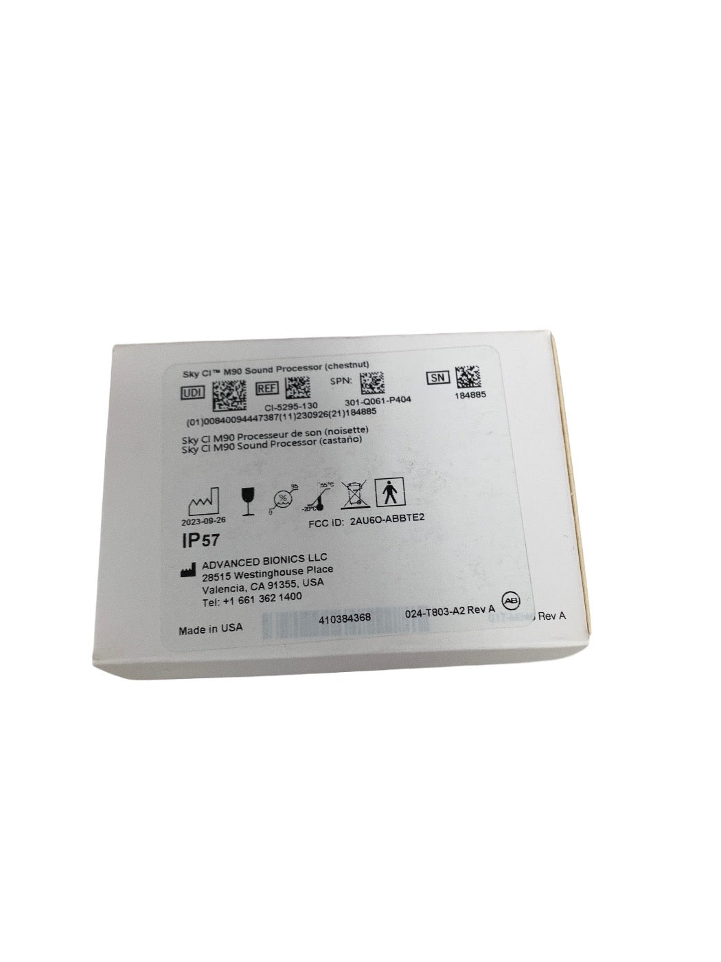 ADVANCED BIONICS CI-5295-130 Sky CI M90 Sound Processor chestnut