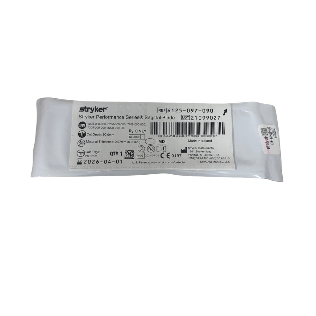 STRYKER 6125-097-090 Performance Series Sagittal Blade Exp 2026 04