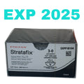 ETHICON REF SXPP1B104 Stratafix Spiral PDS Plus Knotless Tissue Control Device 3-0 12" (30 cm) Unidirectional PS-2 Needle Box of 12, Exp.2025