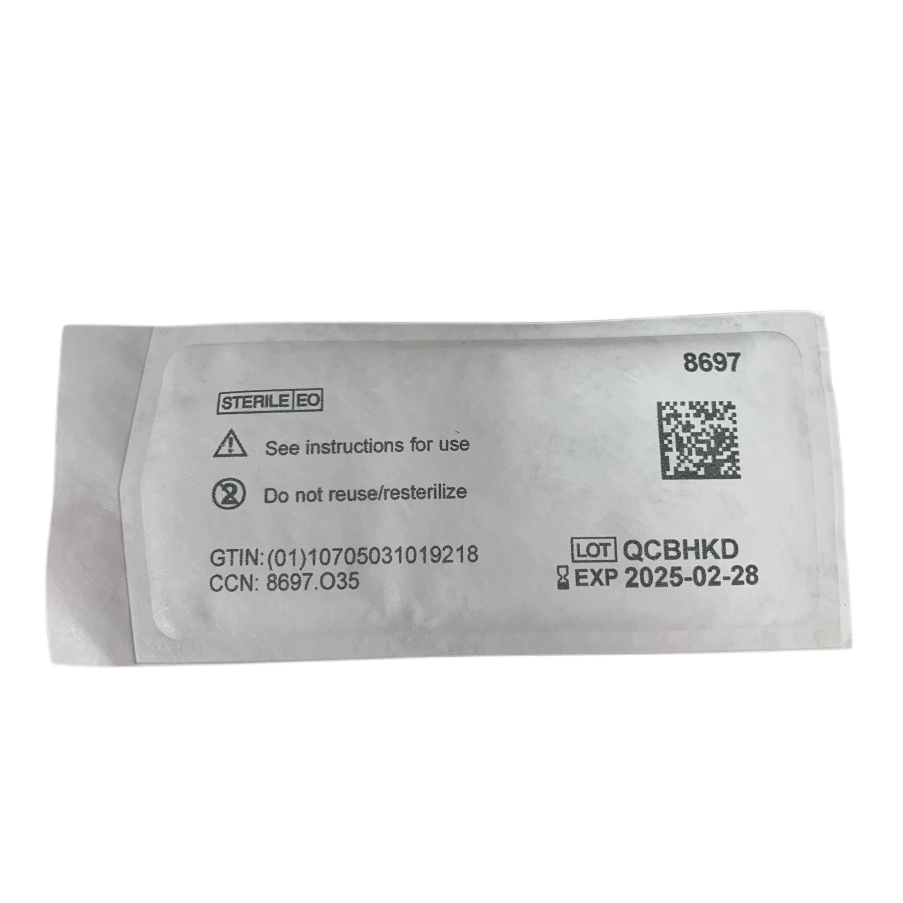 ETHICON REF 8697G PROLENE 6-0 Suture 18" (45cm) P-1 Needle Polypropylene Blue Monofilament, Exp.2025/02