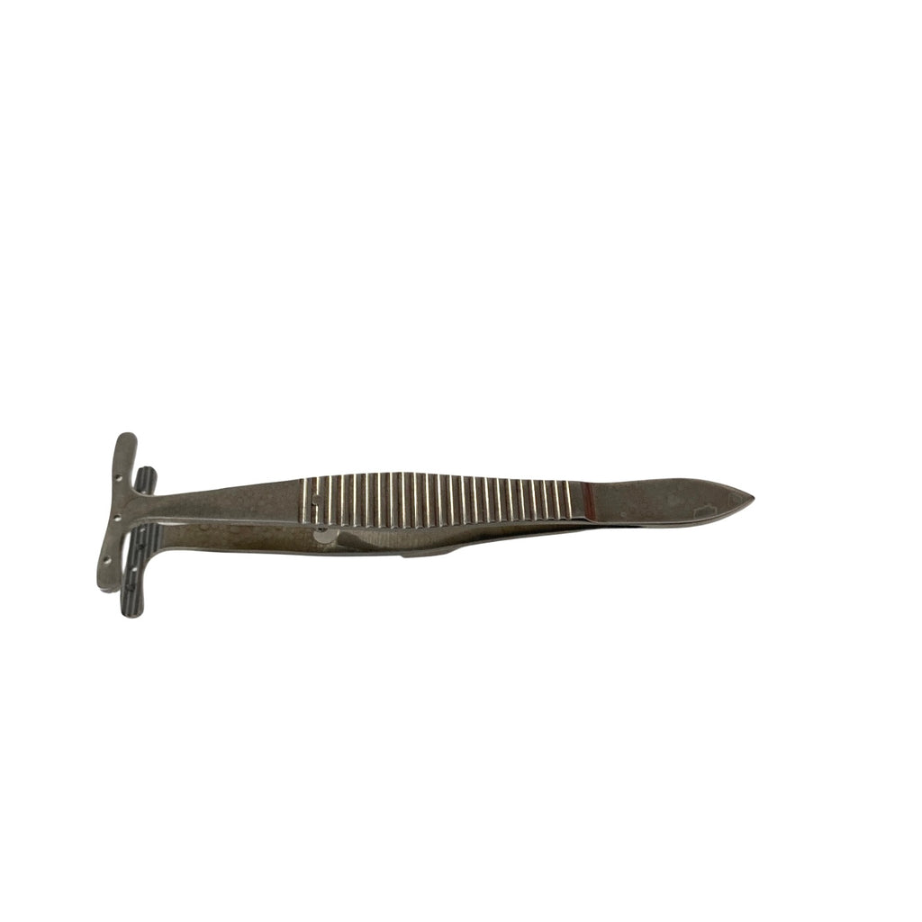 AMBLER REF 7202E Mueller/Putterman-type muscle forceps and clamp 3 3/4in concave 22.0mm jaws with 6 pins
