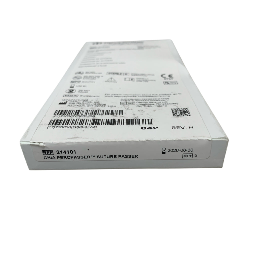 DEPUY SYNTHES REF 214101 CHIA PERCPASSER Suture Passer Box of 5 Exp 2026 06