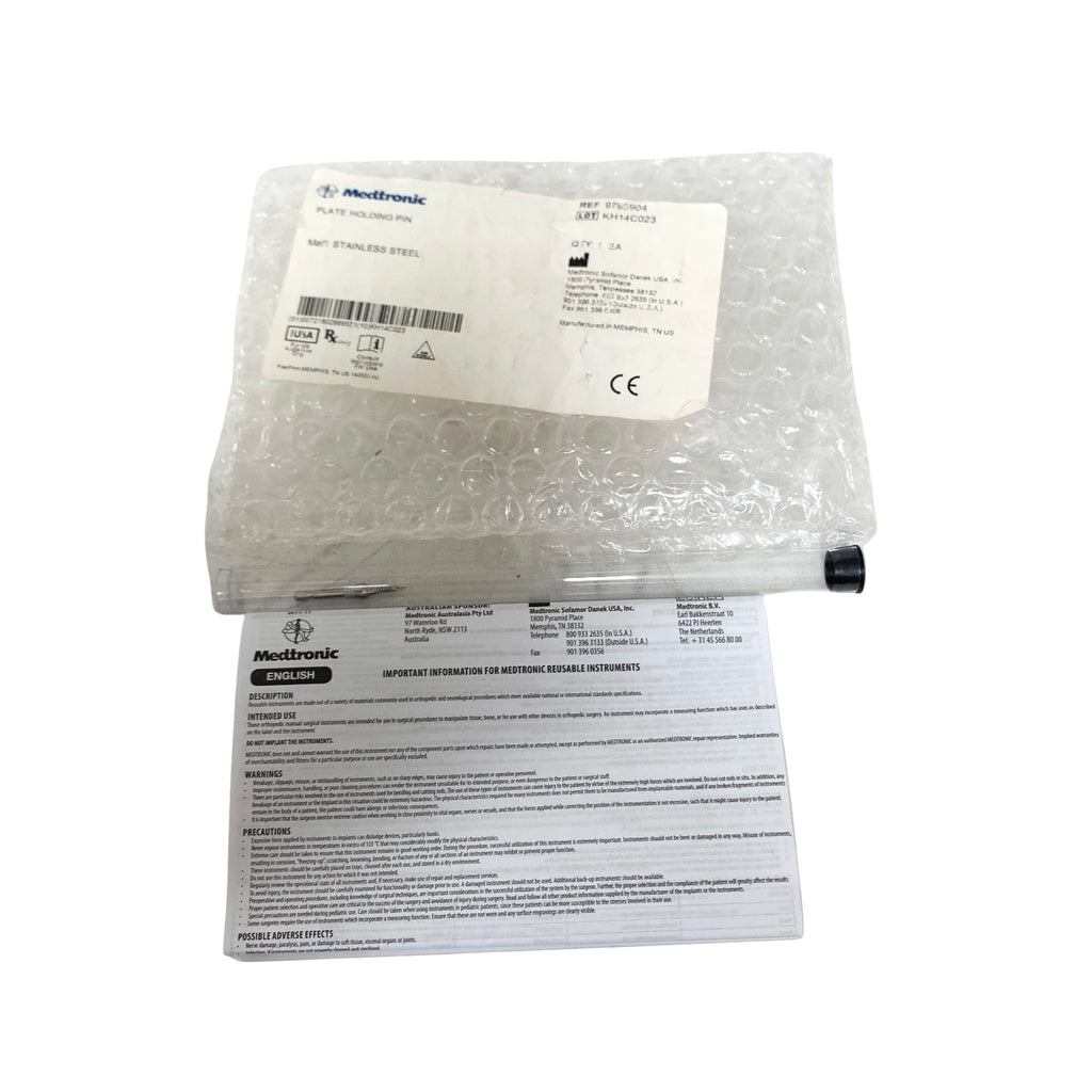 MEDTRONIC REF 9790904 PLATE HOLDING PIN, NON STERILE