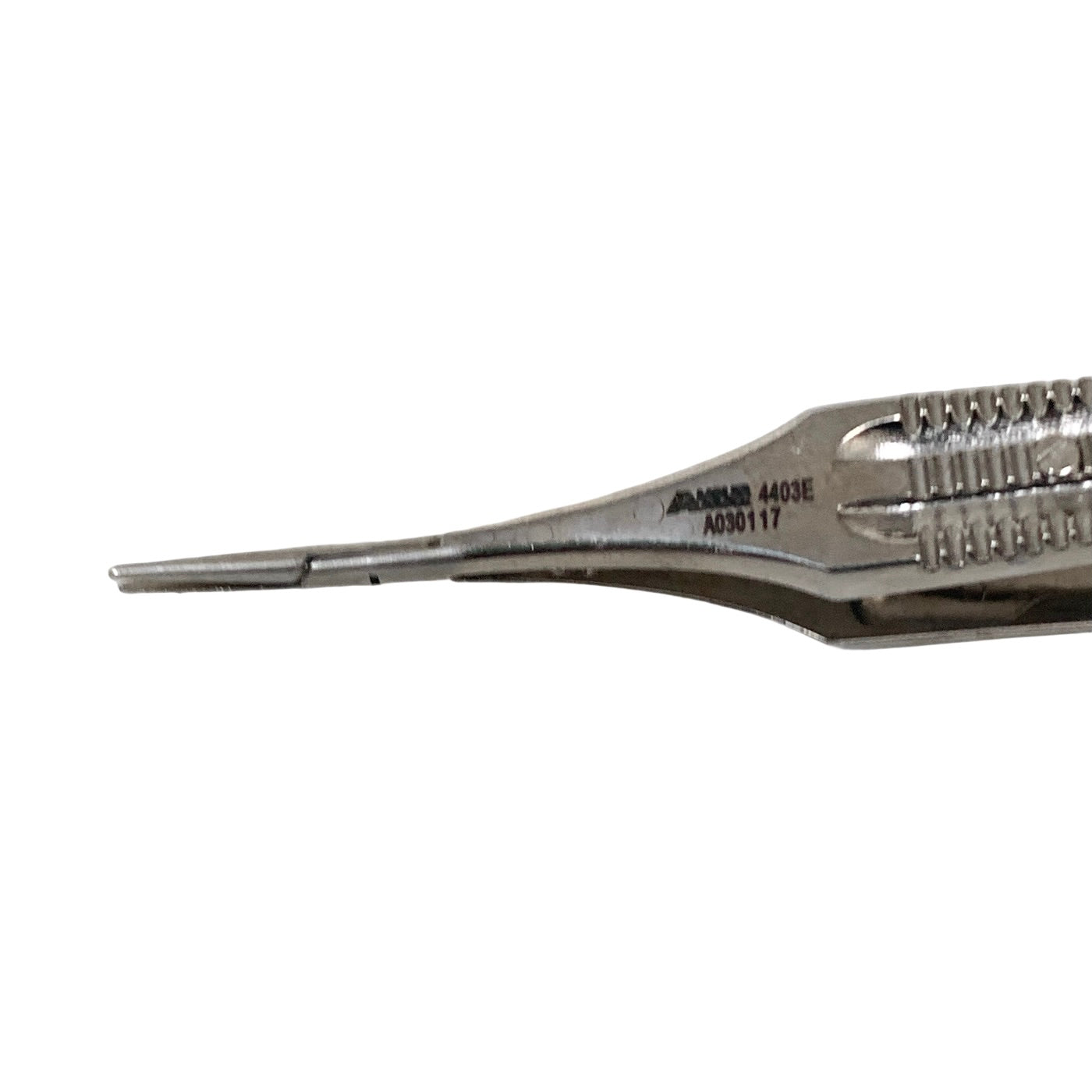 AMBLER REF 4403E Castroviejo needle holder 5 1/8'',delicate, straight, 9.0mm jaws, wide flat handle, with lock