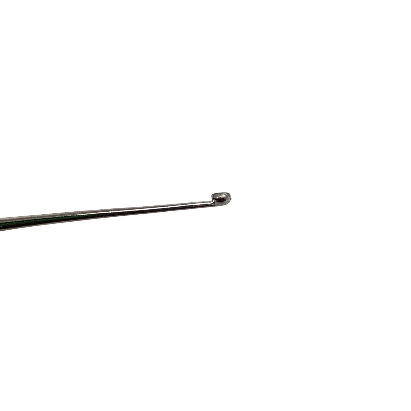 AMBLER REF 9107E Meyerhoeffer chalazion curette 4 7/8'',straight, size 2, 2.0mm cup, flat handle