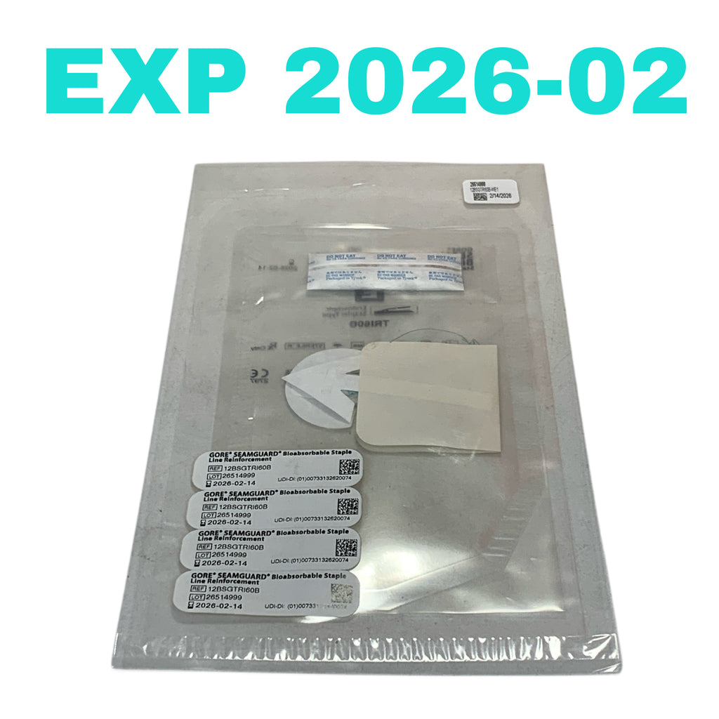 GORE REF 12BSGTRI60B Seamguard Bioabsorbable Staple Line Reinforcement, Exp.2026/02