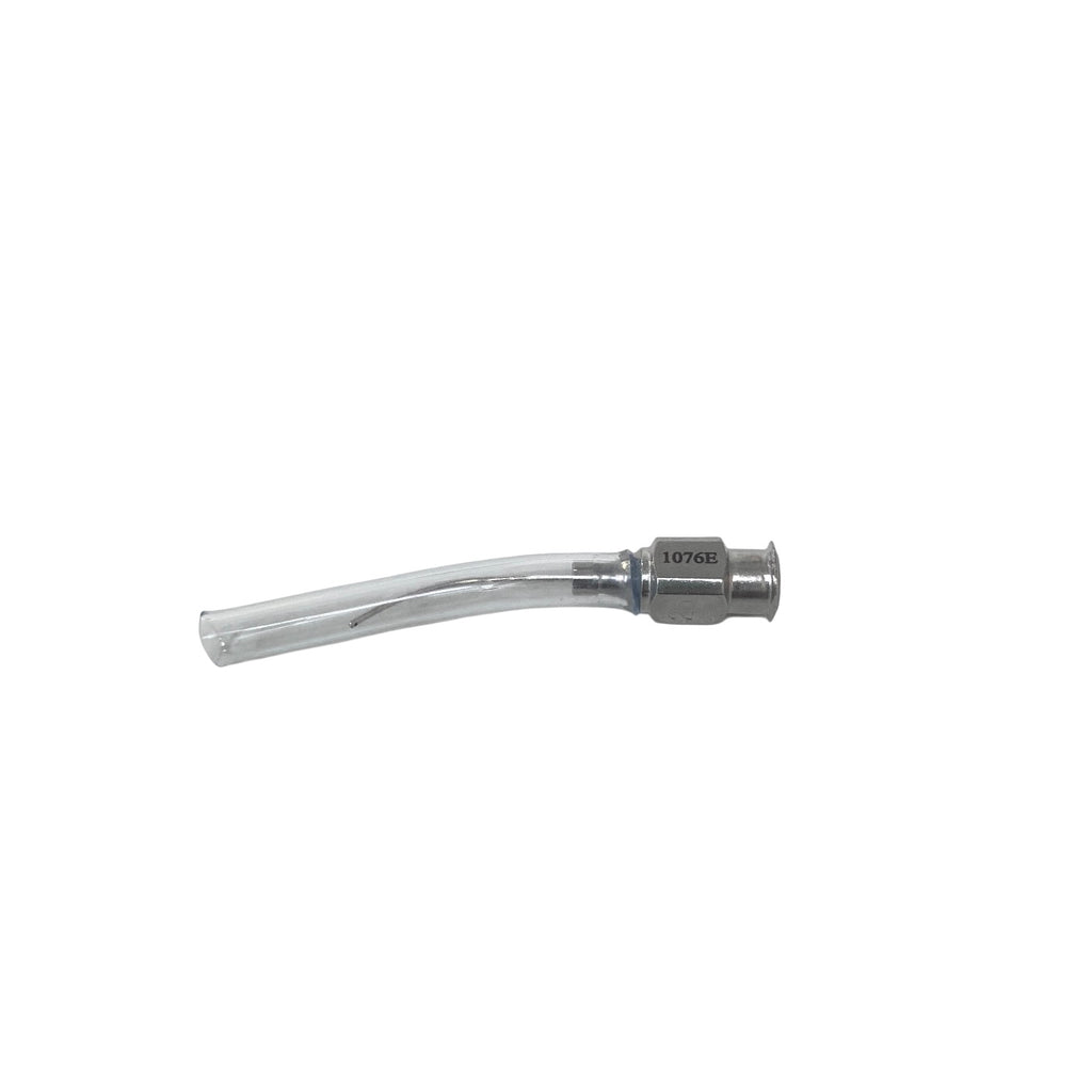 AMBLER REF 1076E Simcoe cortex extractor cannula 23 gauge, curved, 0.3mm aspiration port, 21.0mm overall length excluding hub