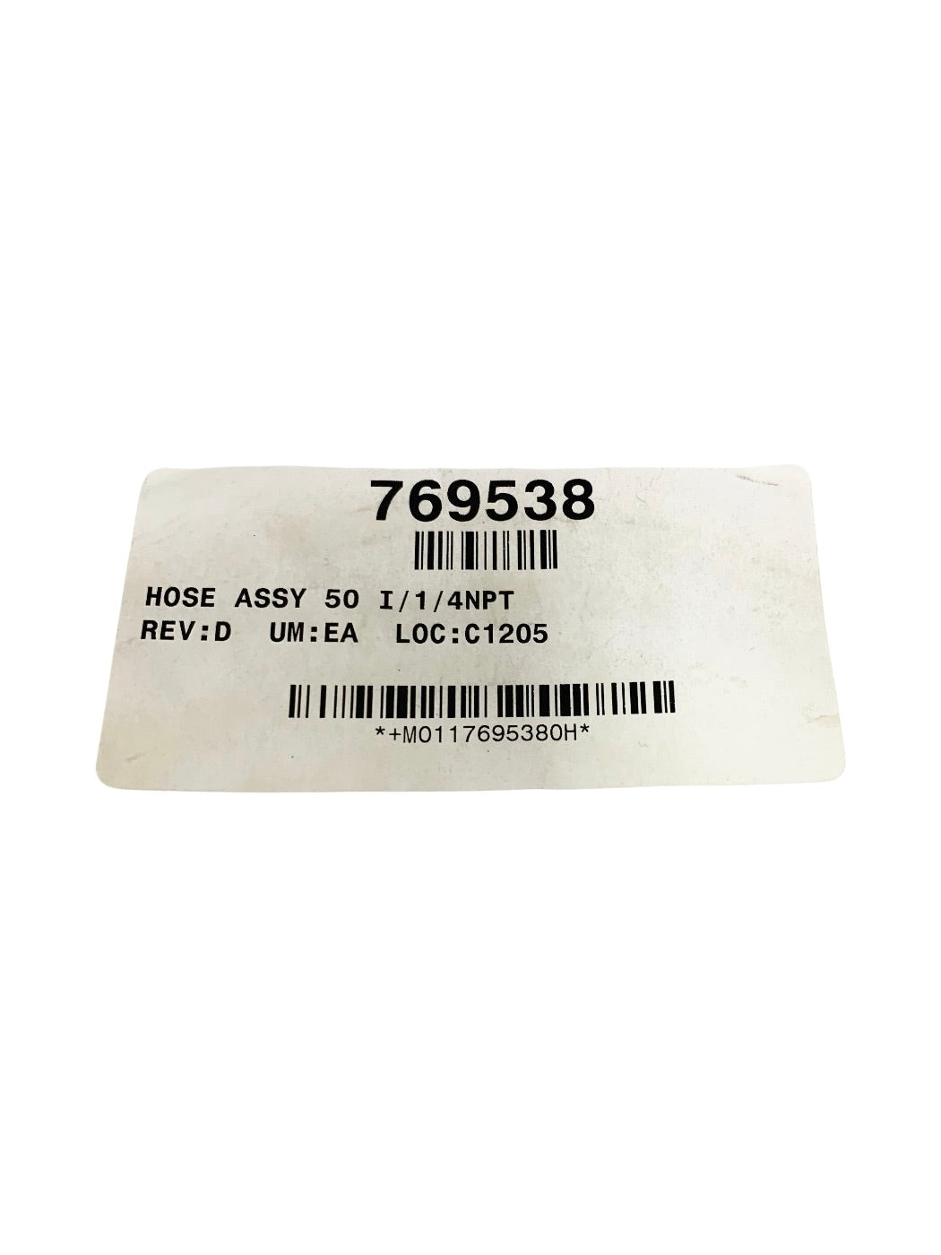 UNBRANDED REF 769538 Hose Assy 50 I/1/4NPT