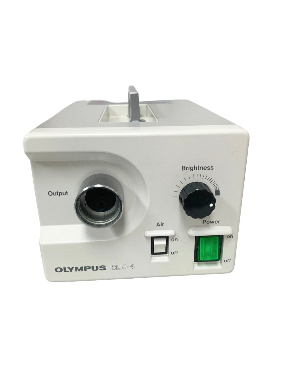 OLYMPUS HALOGEN LIGHT SOURCE MODEL CLK-4 WITH LEAKAGE TESTER