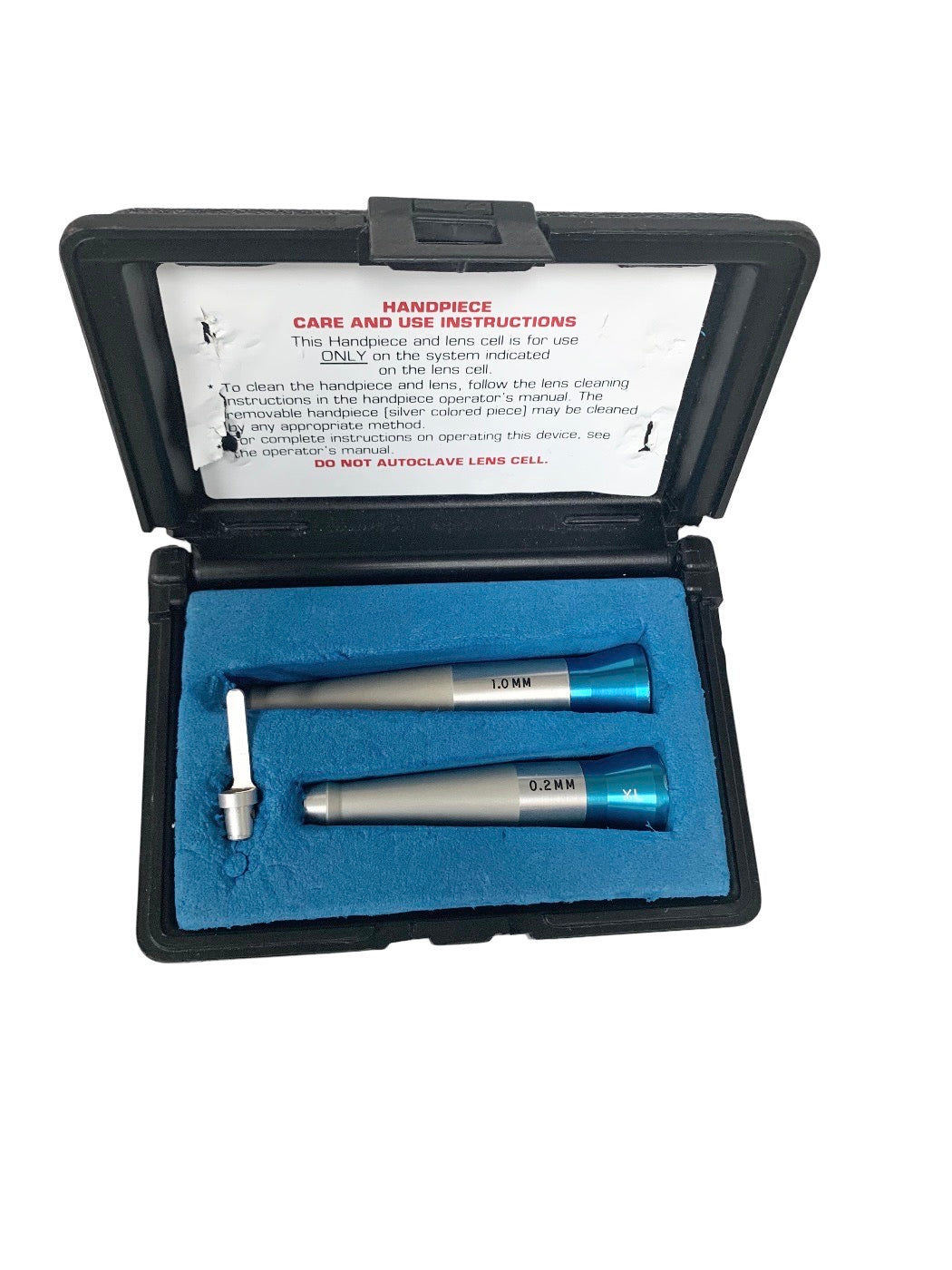 LUMENIS Focused Incisional 1.0 mm / 0.2 mm Handpiece Set