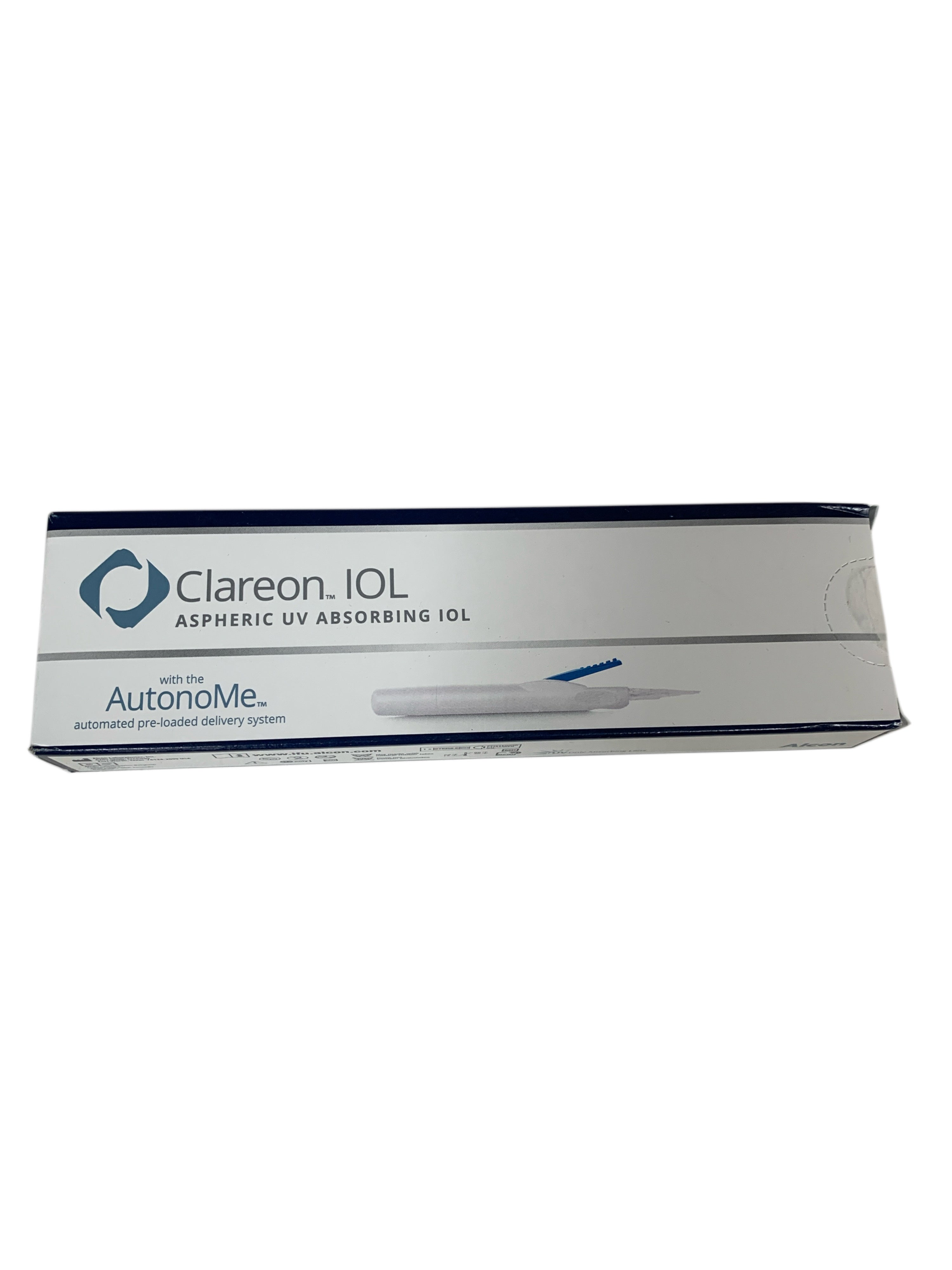 ALCON REF CCA0T0 Clareon Aspheric UV Absorbing IOL +06.0D with AutonoMe Automated Pre-Loaded Delivery System D Nozzle, Exp.2027/02