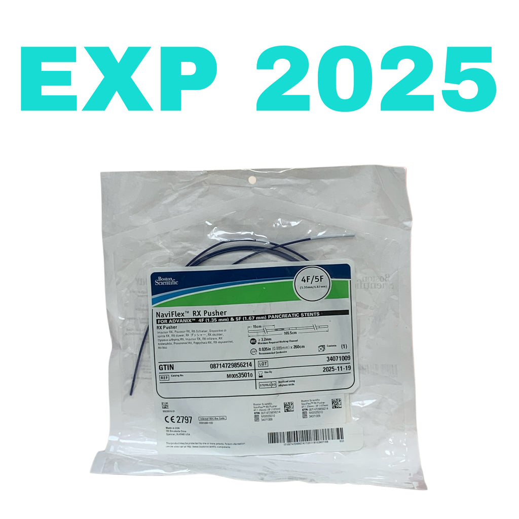 BOSTON SCIENTIFIC REF M00535010 NaviFlex RX Pusher for Advanix 4F/5F Pancreatic Stents, EXP.2025/11