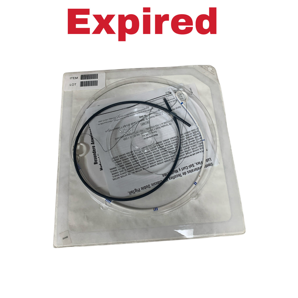 GYRUS ACMI 5608526 Tecoflex Double Pigtail Ureteral Stent Hydrophilic Coated 8.5FR x 26 cm Exp 2023 03