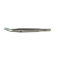 AMBLER REF 2485E Bonaccolto utility forceps 4 3/8'',straight shafts with 1.2 x 16.0mm jaws, serrated tips, narrow handle