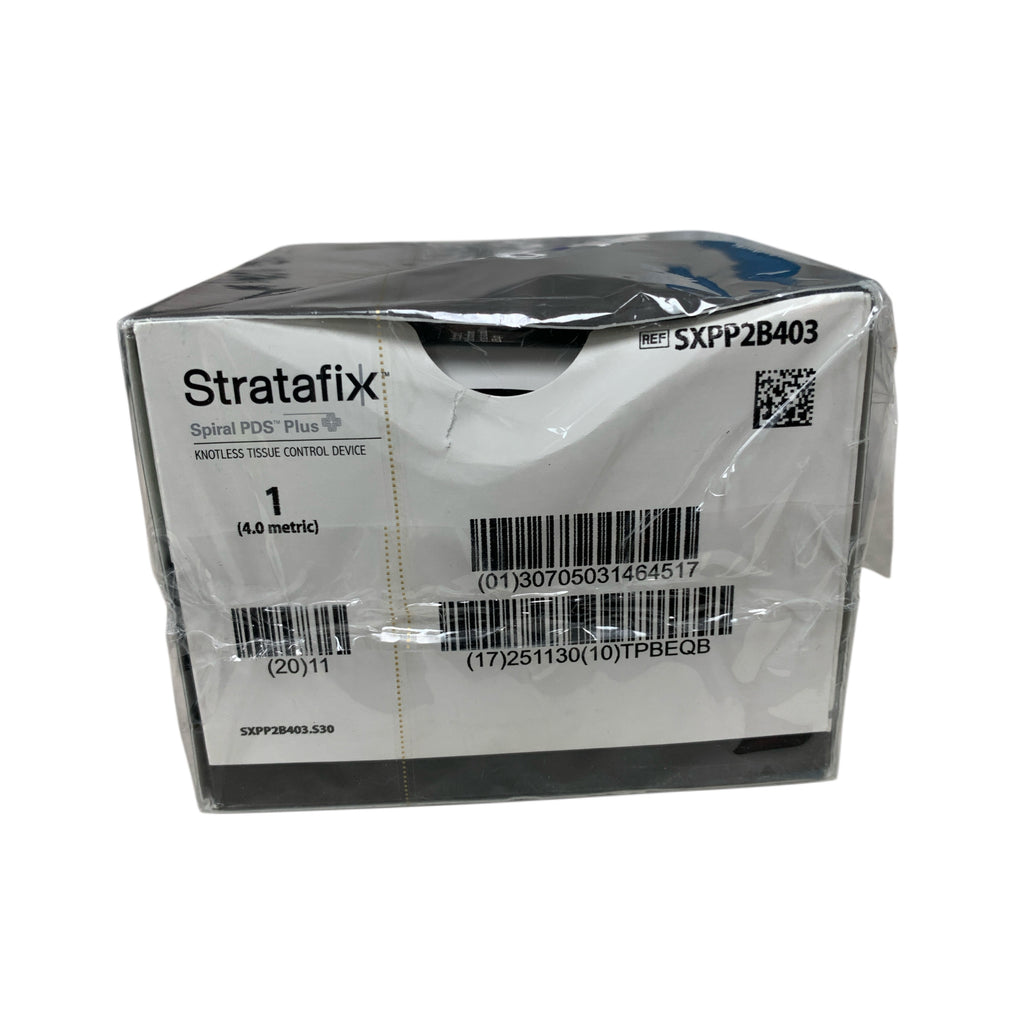 ETHICON REF SXPP2B403 Stratafix Spiral PDS Plus Knotless Tissue Control Device Size 1 CT-1 Needle Box of 12, EXP.2025/11