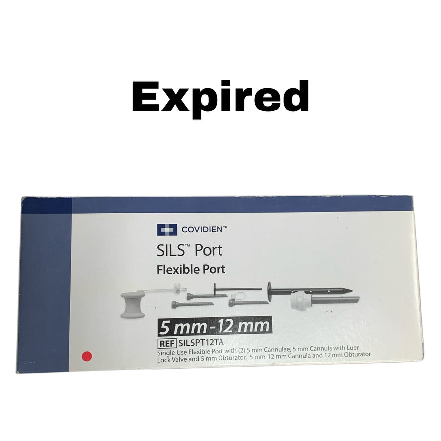 COVIDIEN SILSPT12TA SILS Port Flexible Port 5 mm 12 mm EXP 2021 05