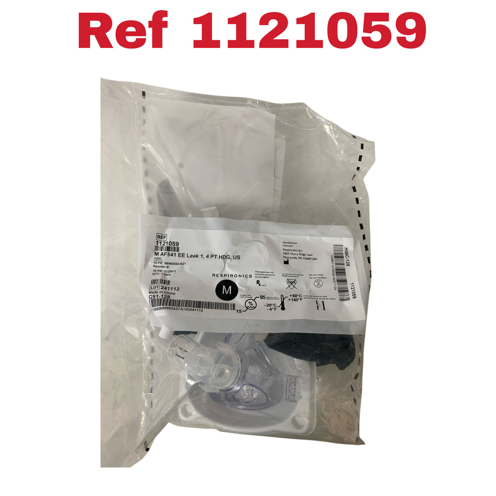 RESPIRONICS 1121059 M AF541 EE Leak 1 4 PT HDG Size Medium