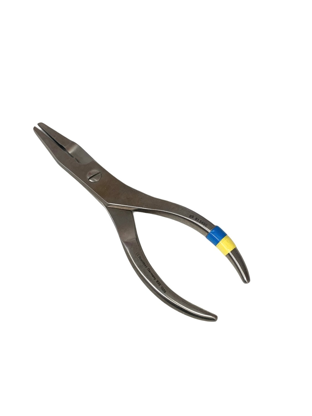 MILLENNIUM REF gS 81.3490 Flat Nose Pliers 6 1/2″ with cutter, maximum capacity 17 gauge [1.5mm]