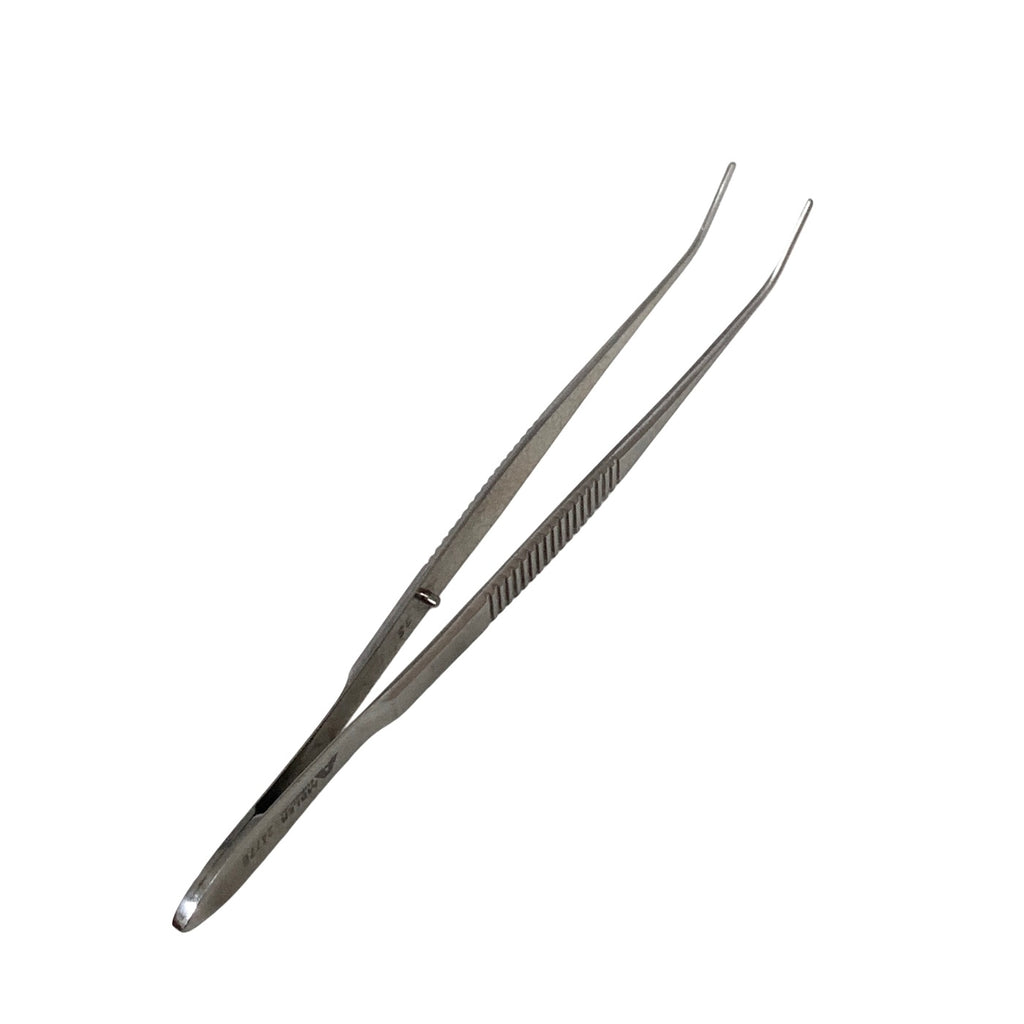 AMBLER REF 2477E Nugent utility forceps 4 1/4'',angled 45º jaws, 10.0mm long smooth tips, narrow handle