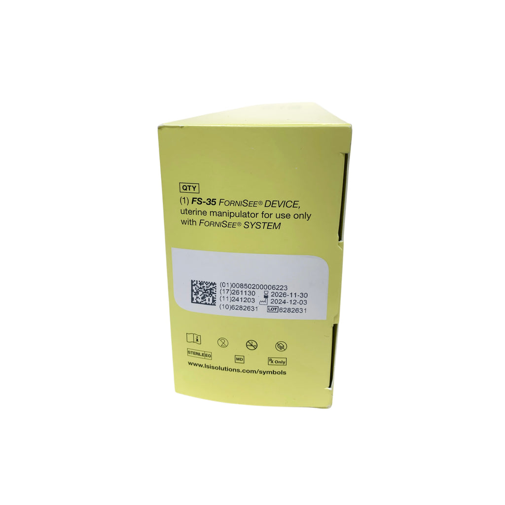 LSI SOLUTIONS REF 110035 ForniSee FS-35 Uterine Manipulator Device 35mm Cervical Cup System, Exp.2026/11