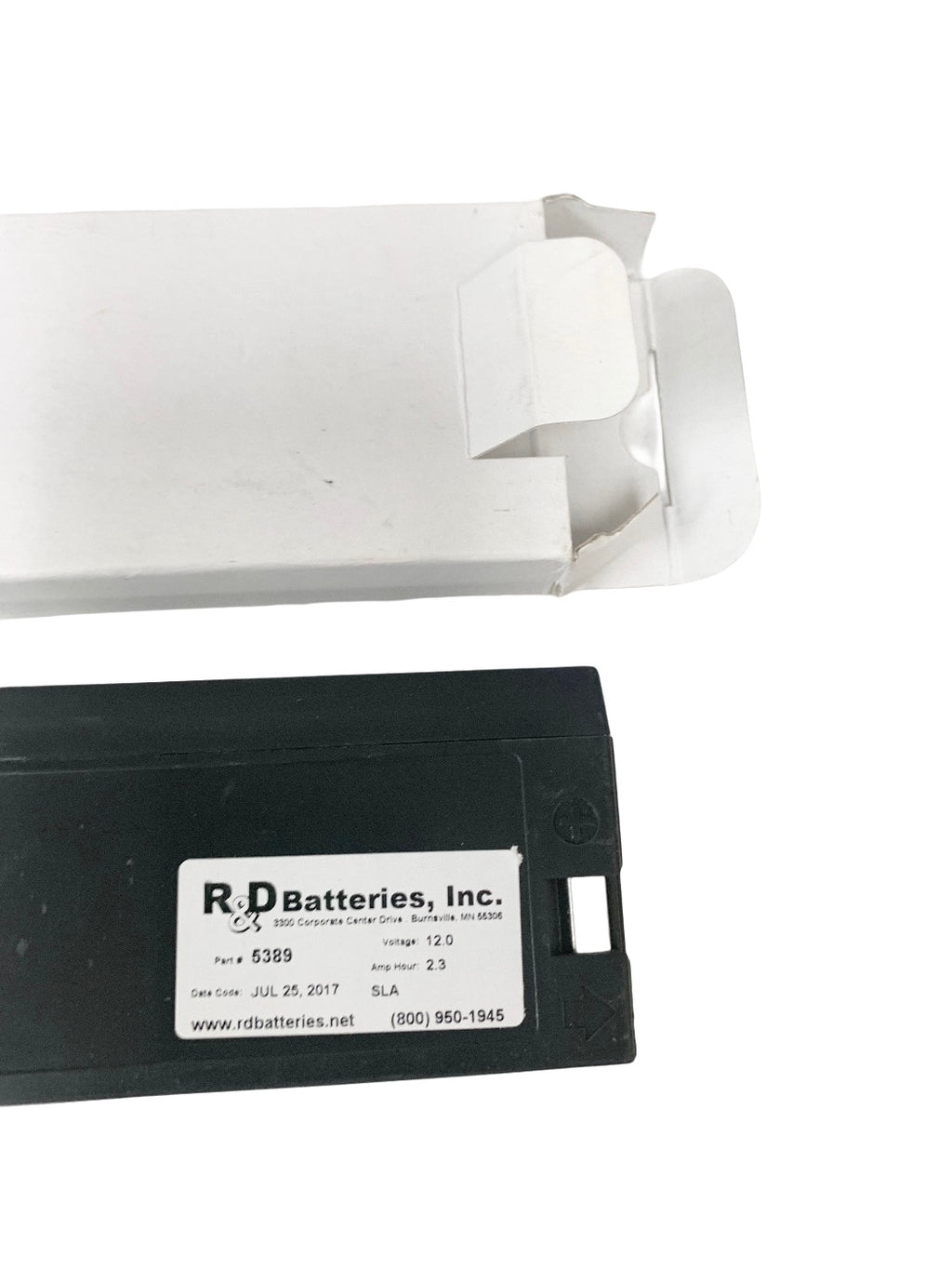 R&D BATTERIES, INC. 5389 Battery 12V-2.3Ah