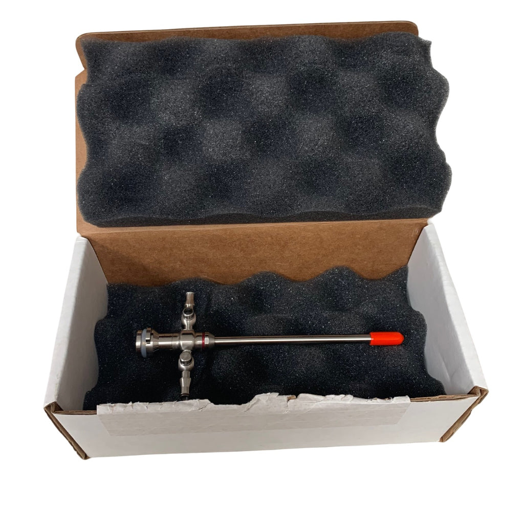 STRYKER 0747031560 Speed Lock Cannula 2 Fixed Stopcocks Arthroscopy 5.8mm