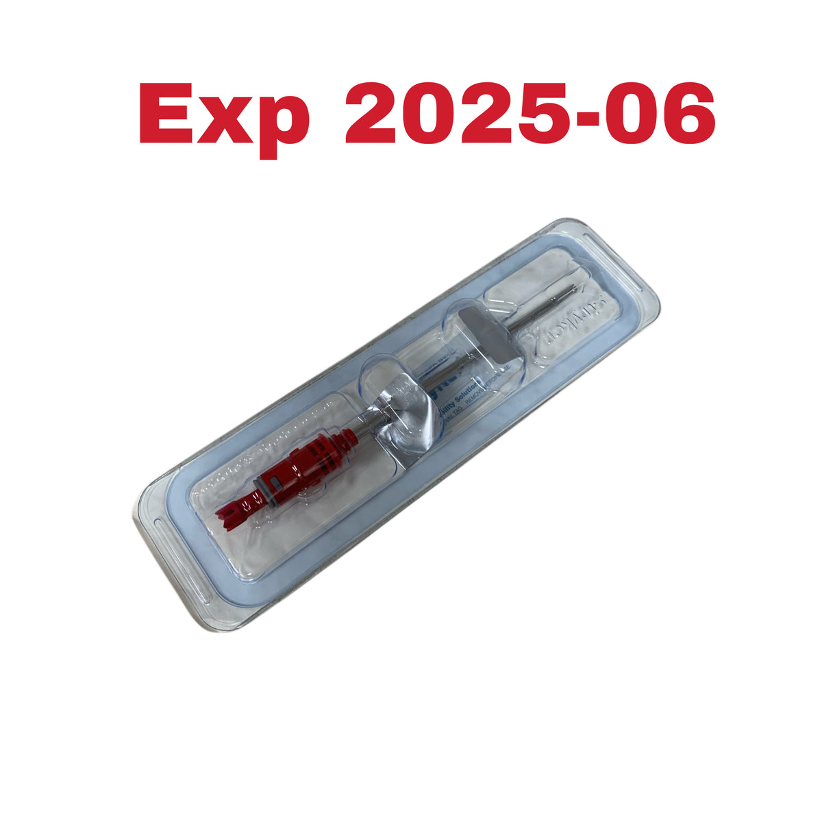 STRYKER 375-940-000 Formula Round Bur 6-Flute Red 4.0mm x 12.5cm Exp 2025 06