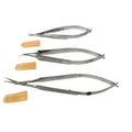 STORZ REF E3305, E3324, E3836, Castroviejo Corneal Section Scissors Lot Of 3