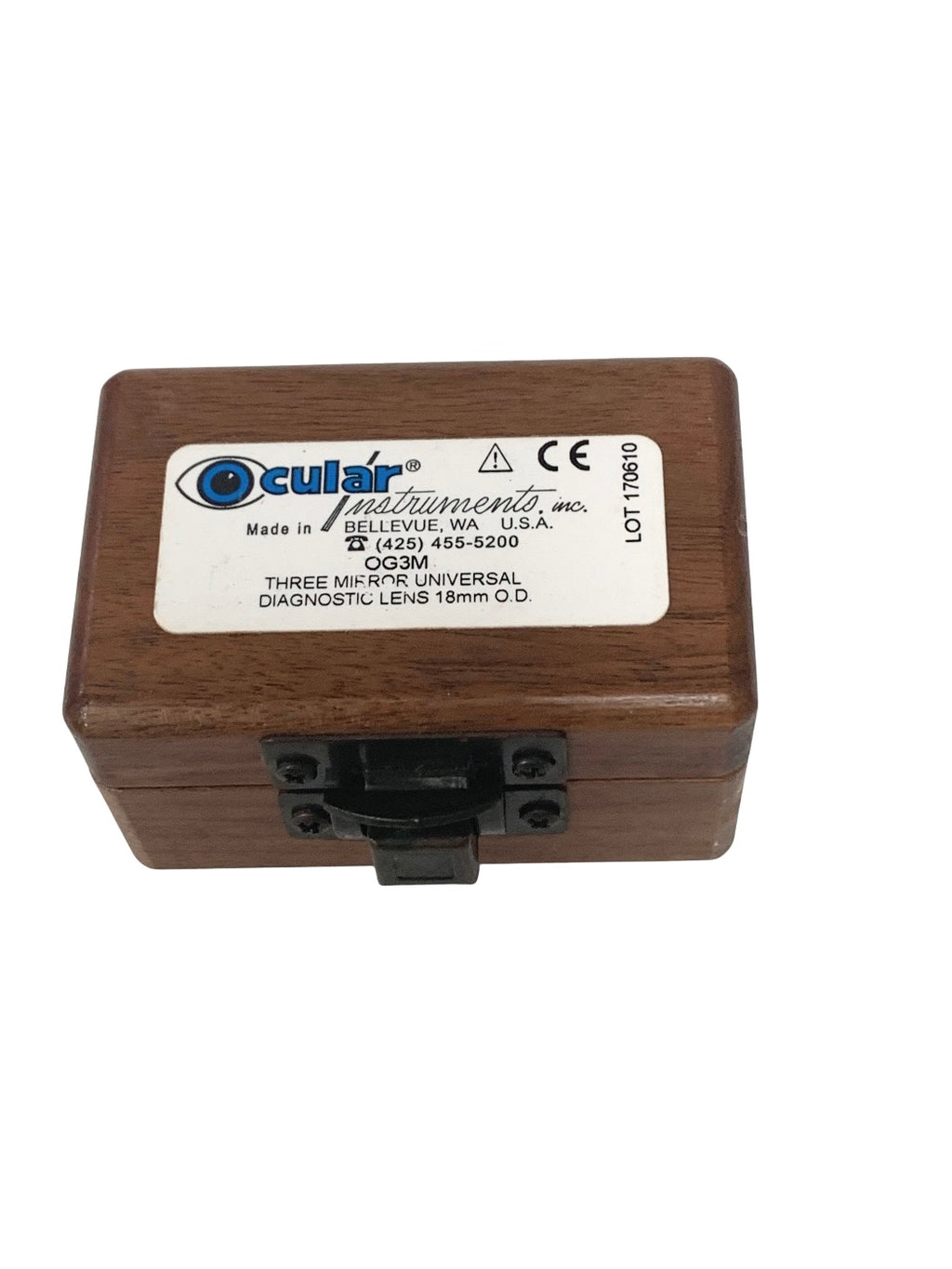 OCULAR REF OG3M THREE MIRROR UNIVERSAL DIAGNOSTIC LENS 18mm O.D.