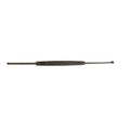 AMBLER REF 5436E O'Connor scleral depressor/marker 5 3/8'', double-ended, 3.0mm wide teardrop-shaped end and 1.5mm Gass marking end, flat handle