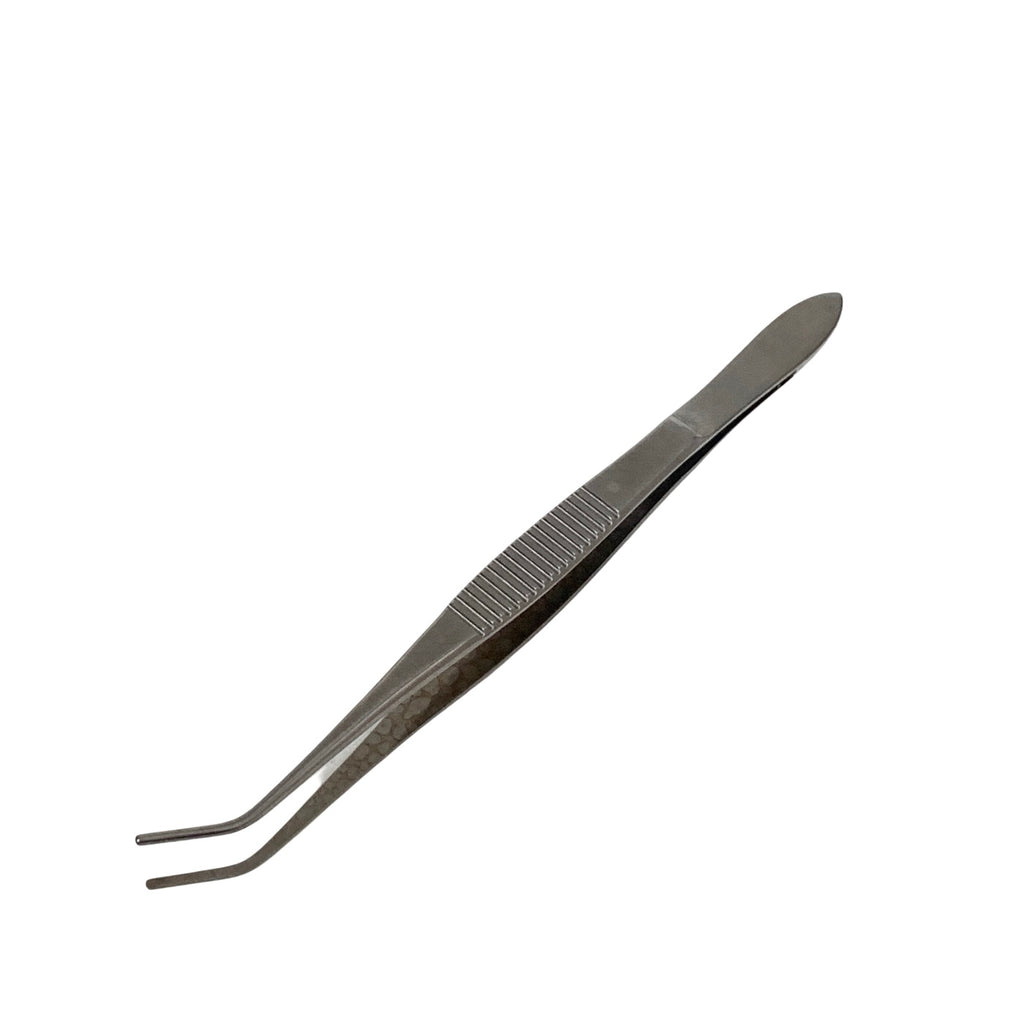 AMBLER REF 2477E Nugent utility forceps 4 1/4'',angled 45º jaws, 10.0mm long smooth tips, narrow handle