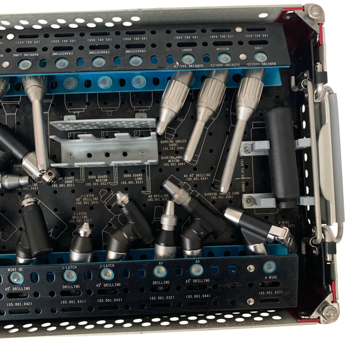 SYNTHES 05.001.000 Electric Pen Drive System Set With Handpiece, Attachments & Tray