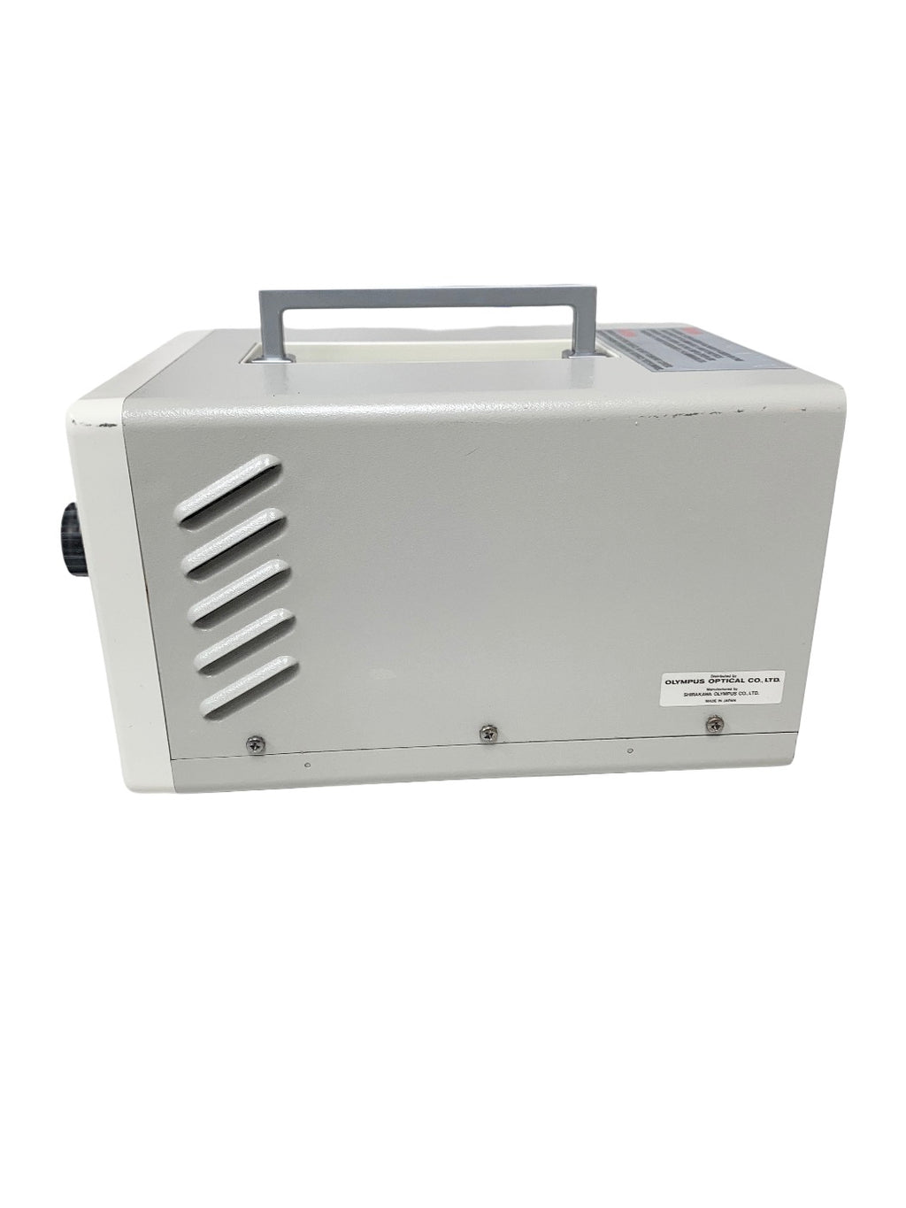 OLYMPUS HALOGEN LIGHT SOURCE MODEL CLK-4 WITH LEAKAGE TESTER